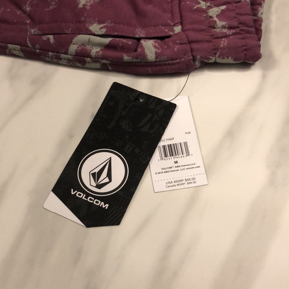 Men’s Volcom Two Tone Design Cuffed Sweatpants - Picture 4 of 6